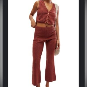 NWOT Free People 2-piece Sweater Set